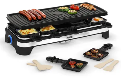 Productafbeelding van Princess 01.162650.01.001, geschikt voor 10 personen, kunststof, zwart, rechthoekig, vermogen, klaar voor gebruik, 490 x 210 mm