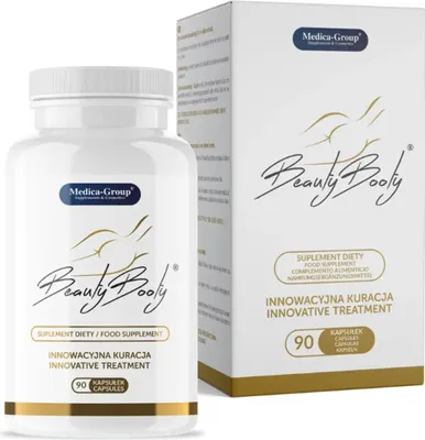 Obrázok produktu pre BeautyBooty Capsules - 90 caps.
