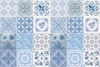 Produktbild von Fliesenaufkleber 20 x 20 cm – 24 Stück – Selbstklebend – Wasserfest – Pflegeleicht – Hitzebeständig – Für Küche & Bad – Keramikfliesenmotiv