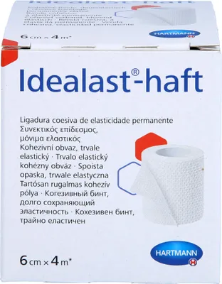 Produktbild von HARTMANN Idealast-haft Idealbinde 6 cm x 4 m, 1 St. Packung