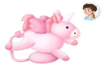 Immagine prodotto di Magnetina a forma di unicorno - MFP