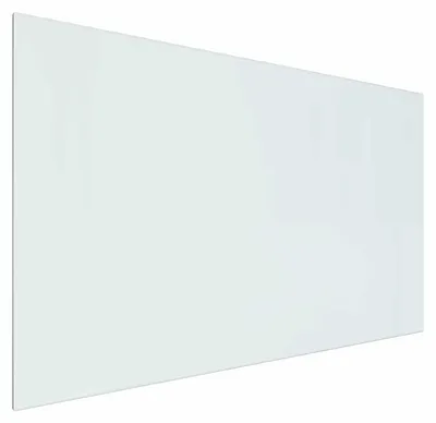 Image de Plaque en verre de cheminée Transparent 100 x 60 cm Verre