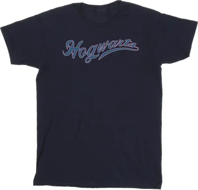 Produktbild von Harry Potter - "Hogwarts" T-Shirt für Jungen BI20984 (140-146) (Marineblau)
