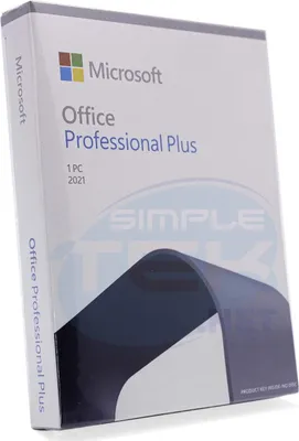 Immagine prodotto di Microsoft Office Professional Plus 2021 Italian Medialess P2 Product Key Licenza Codice In Box T5d-03425