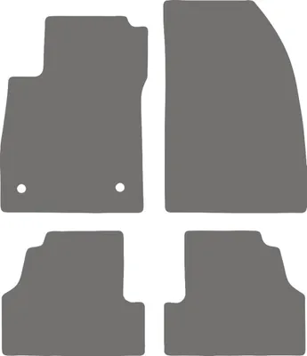 Image de Tapis de sol en graphite pour : Opel Mokka X Crossover (2016-)