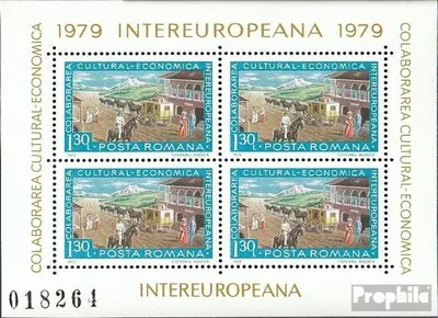 Produktbild von Briefmarken Rumänien 1979 Mi Block157 (kompl.Ausg.) postfrisch INTEREUROPA