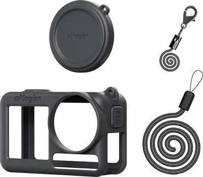 Immagine prodotto di INF Custodia protettiva in silicone per DJI Osmo Action 5 Pro + Accessori Nero