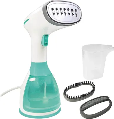 Image de Fer à vapeur Jocca 1500W, vertical & horizontal, 25g/min, réservoir 280ml, anti-calcaire, anti-goutte, compact & ergonomique - idéal pour les voyages & le quotidien