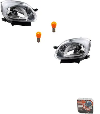 Immagine prodotto di Johns, fari + Osram Night Breaker Laser adatto per Fiat Panda 312 12-20 Set L R 51843645 0000051843645 51843644 0000051843644