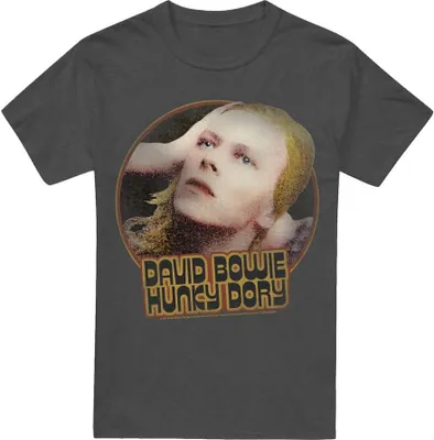 Produktbild von David Bowie - "Hunky Dory" T-Shirt für Herren/Damen Uni TV17456 (L) (Holzkohle)