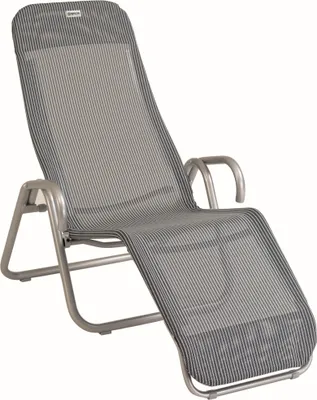 Produktbild von acamp Gartenliege Gesundheitsliege Calypso klappbar platin,grigio