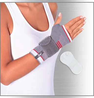 Image de Handbandage Kompressions Bandage Premium mit Führungsschiene und Pelotte, Kostenerstattung über die Krankenkasse, Hilfsmittel-Nr.MSKB432-XL-XXL-Links