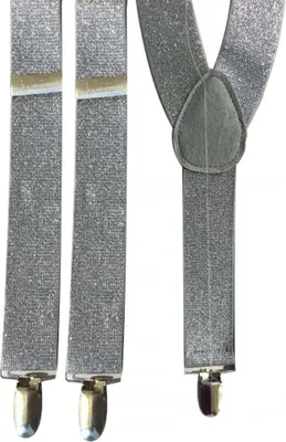 Produktbild von Hosenträger Polyester Silber