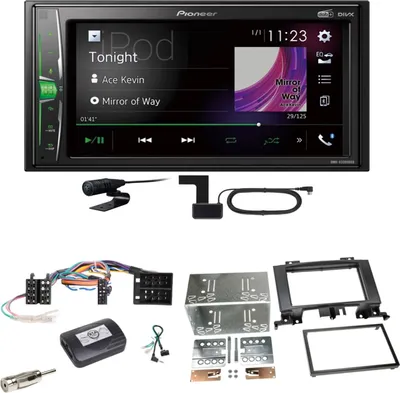 Produktbild von Pioneer DMH-A3300DAB Bluetooth MP3 Einbauset für Mercedes Sprinter W906 Crafter