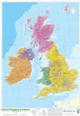 Image de Carte du Royaume-Uni et de l'Irlande