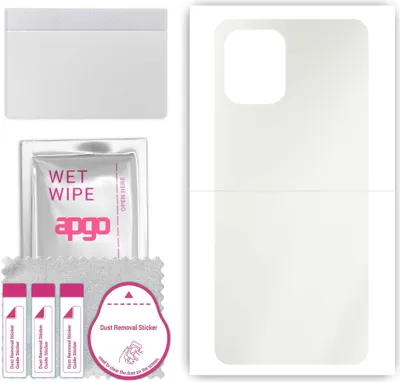 Produktbild von apgo Rückseite Schutzfolie, Matt, kompatibel mit Oppo Find X3 Pro, Hinten Hydrogel-Displayschutzfolie mit Positionierhilfe, kratzfest, einfache Montage