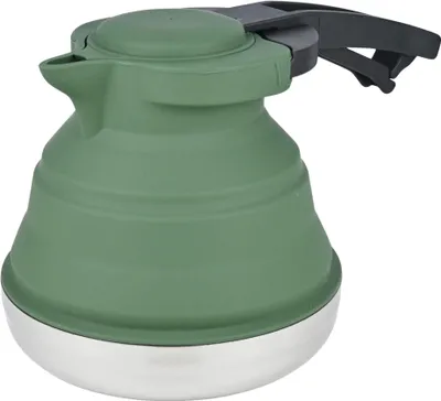 Produktbild von C.A.O. Faltbarer Wasserkocher aus Silikon, 1,2 l, aus Silikon & Edelstahl, Farbe