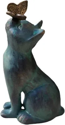 Productafbeelding van Kattendecoratie Tuinfiguren voor Buiten - Watervaste Diersculptuur en Ornament voor Tuindecoratie