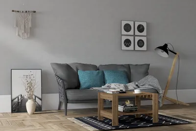 Produktbild von Skye Decor, Herb - Walnut, Couchtisch, Nussbaum, 100 % MELAMINBESCHICHTETE SPANPLATTEN, 69,8 x 50 x 40 cm