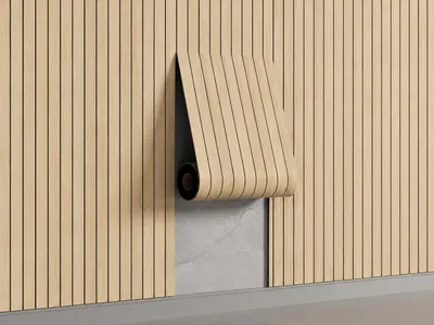 Obrázek produktu pro Samolepicí 3D nástěnný panel DUB SVĚTLÝ Dekorativní nástěnný panel  60 x 280 cm | Moderní obložení stěn