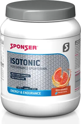 Produktbild von Sponser Isotonic Sportdrink - 1000g-Dose Red Orange