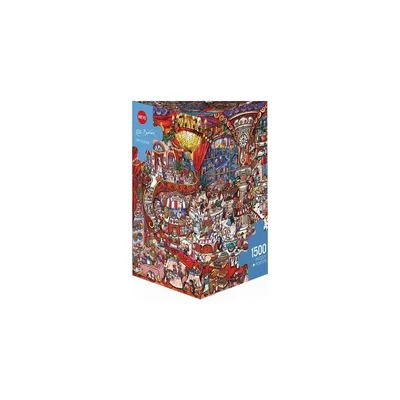 Produktbild von 298890 - Patisserie, Cartoon im Dreieck, 1500 Teile - Puzzlegröße 60 x 80 cm