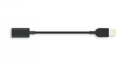 Produktbild von Lenovo 4X90U45346 Lenovo USB-C to Slim-Tip Cable Adapter