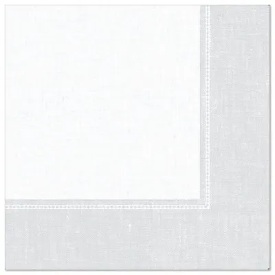 Image de Serviettes PAPSTAR "ROYAL Collection Linum" blanc