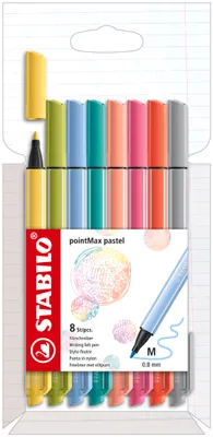 Immagine prodotto di STABILO pointMax penna tecnica Medio Multicolore 8 pz