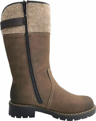 Imagen del producto de Botas para mujer Rieker, forradas, color marrón, para uso diario