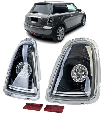 Produktbild von Rückleuchten LED Klarglas schwarz für Mini One Cooper R56 2006-2010 Vorfacelift