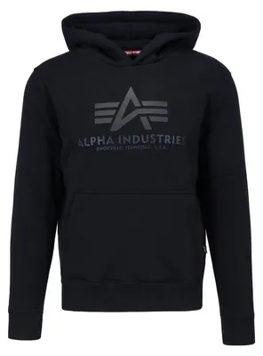 Produktbild von ALPHA INDUSTRIES BASIC HOODY CARBON Herren Kapuzenpullover