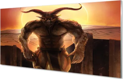 Immagine prodotto di Quadri in vetro, dimensioni 120x60, arte da parete, motivo: tramonto