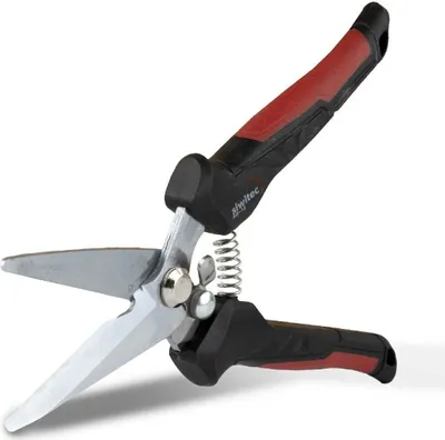 Produktbild von siwitec Gartenschere SG-12 mit gerader Klinge, Pflanzenschere, Blumenschere, Ernteschere, Rebschere
