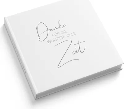 Produktbild von itenga Gästebuch "Danke für die wundervolle Zeit" Abschied 88 Seiten 21x21cm