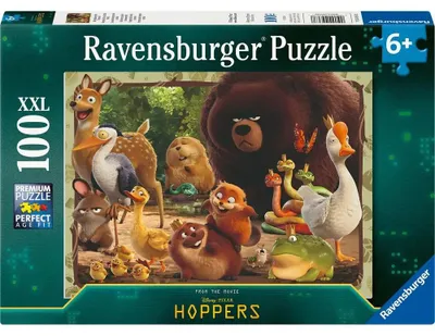 Produktbild von Kinderpuzzle 100 XXL Teile - Geheimnisse der Tierwelt