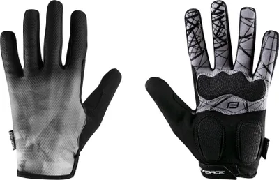 Produktbild von Handschuhe FORCE MTB CORE grau-schwarz +15 °C plus : Größe - S Größe: S