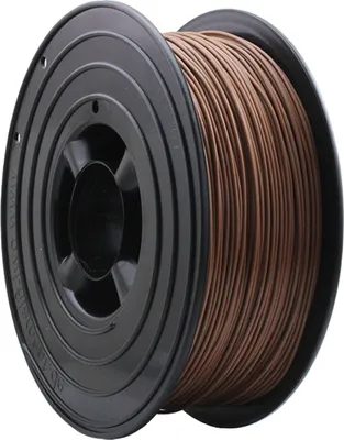 Produktbild von PLA Filament 3D-Drucker BIOPLA Hellbraun 1,75mm 1kg Spule Rolle