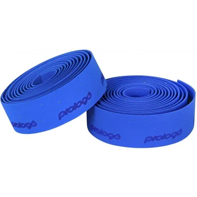Produktbild von Prologo Lenkerband DOUBLETOUCH blau, mit Stopfen