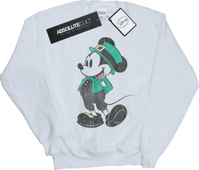 Produktbild von Disney - "St Patrick" Sweatshirt für Herren BI38647 (XL) (Weiß)