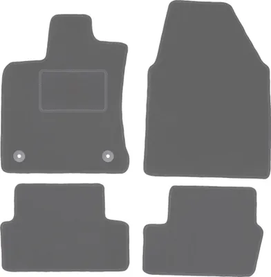Produktbild von Graphit-Fußmatten für: Nissan Qashqai J10 I Crossover (2006-2013)