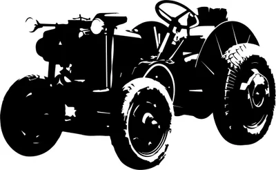Produktbild von Wandtattoo: Traktor MB - Ackerschlepper - Dieselschlepper - Traktor - Kult