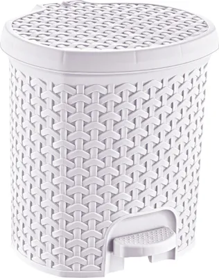 Zdjęcie produktu dla keeeper 1030351900000 keeeper pedal bin "tjark", 11,5 litra, nordic-white