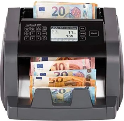 Productafbeelding van Famanu geldverrekener - met LCD-display en printfunctie