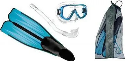 Produktbild von Cressi Rondinella Junior-schnorchelset Blau EU 35-36 Blau EU 35-36