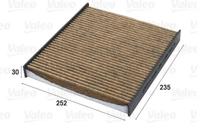 Produktbild von Innenraumfilter antiallergisch 252 mm - 235 mm VALEO für u.a. AUDI A3