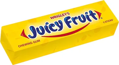 Produktbild von Wrigley's Juicy Fruit Kaugummi 5 Sticks (20 Stück) (1er Pack)