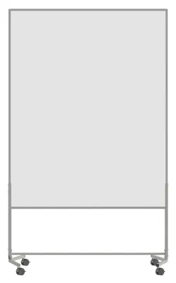 Produktbild von Moderationswand Econo, mobil, 120 x 150cm, mit Whiteboardoberfläche