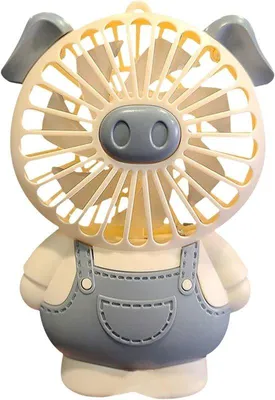 Immagine prodotto di Ventilatore portatile in miniatura per bambini e donne, con 2 velocità, per uso interno ed esterno