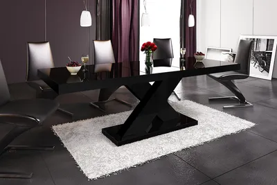 Produktbild von Design Esstisch Tisch HE-888 Hochglanz ausziehbar 160 bis 210 cm